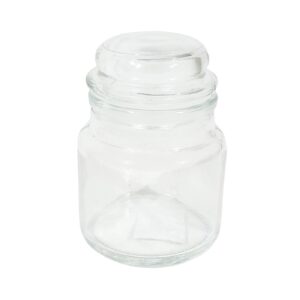3" x 2.25" Round Glass Jar