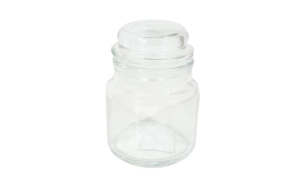 3" x 2.25" Round Glass Jar