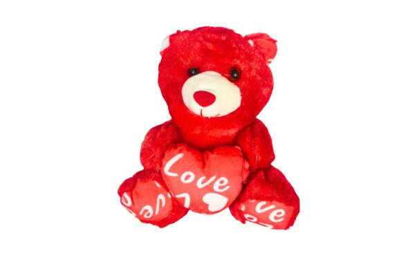 20cm Plush Bear w/ Heart