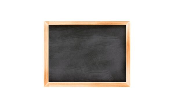 16" x 12" Chalk Board w/ Wood Frame