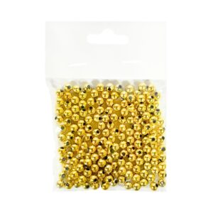 180pk 5mm Gold Beads