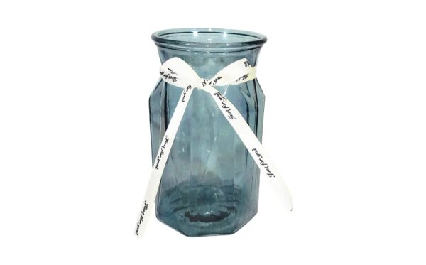 9cm x 17cm Colored Glass Vase - Image 2