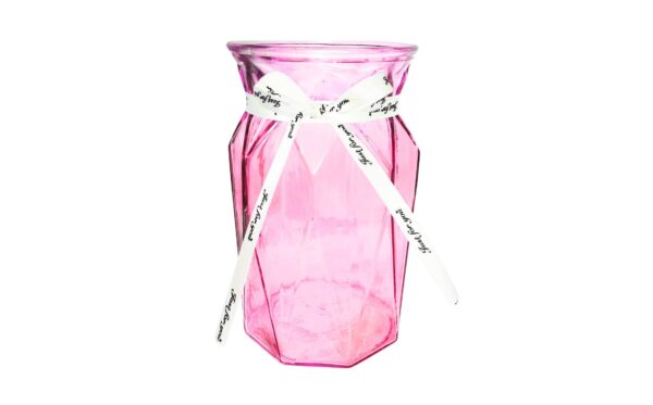 9cm x 17cm Colored Glass Vase - Image 3