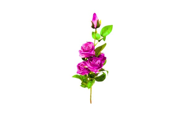 4 Head Rose on 29" Stem - Image 2