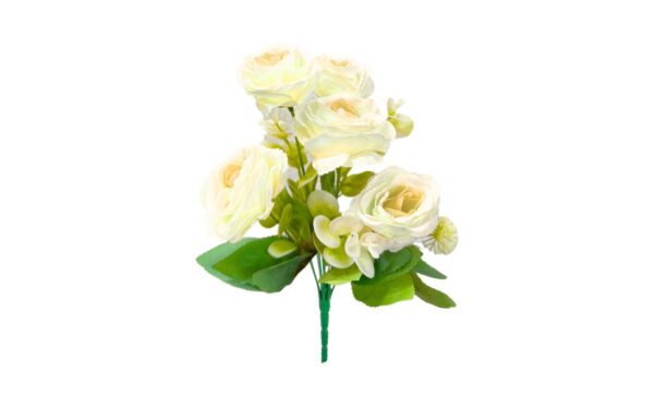 5 Head Roses on 12" Stem - Image 4