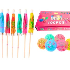 100pk Umbrella Picks in Box