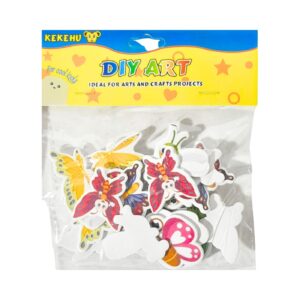 Foam Craft Caterpillars / Butterflies
