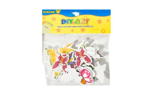 Foam Craft Caterpillars / Butterflies