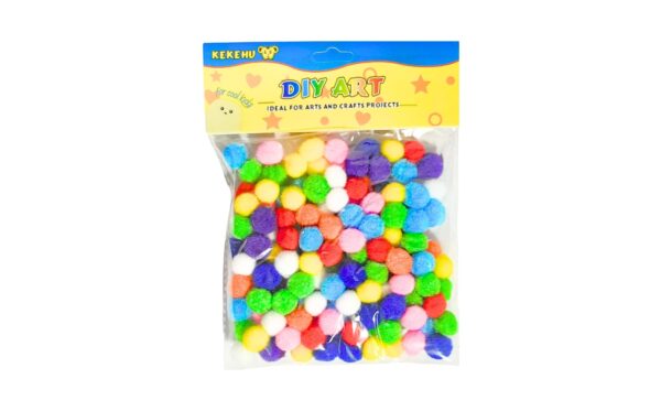 1.5cm Craft Craft Pom Poms