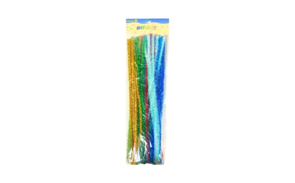 50pk 30cm Glitter Craft Stem