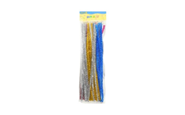 50pk 30cm Glitter Craft Stem