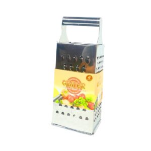 9" High Rectangular Tin Grater