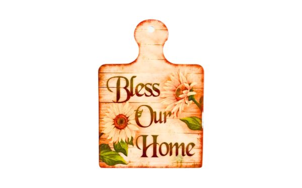5 1/4" x 7 1/4" Paddle-Shaped Ceramic Plaque - Image 3