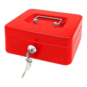 9 3/4" x 73/4" Metal Cash Pan w/ Plastic Inner Tray