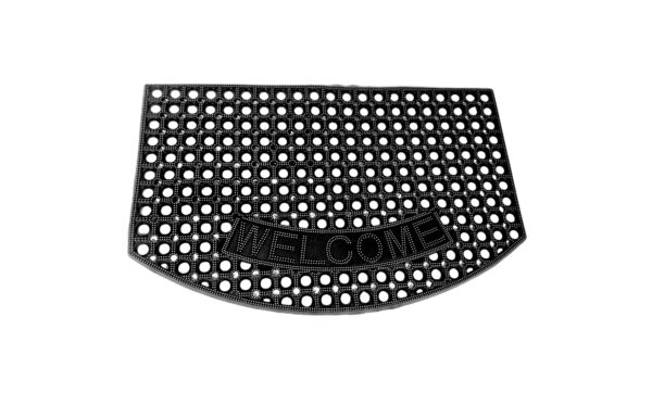 Welcome Rubber Door Mat 49cm x 79cm - Image 2