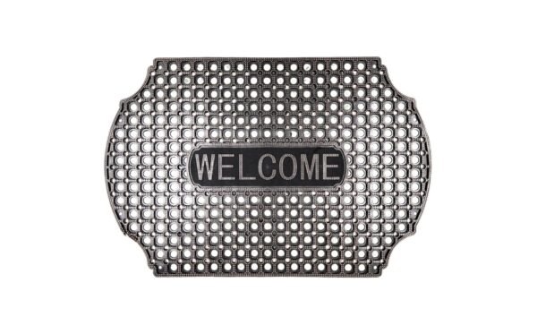 Welcome Rubber Door Mat 60cm x 88cm - Image 2