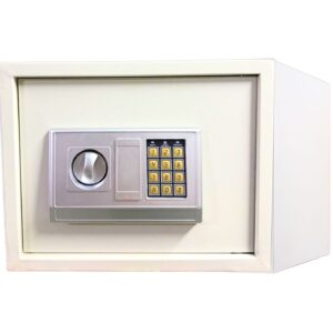 15" x 12" x 12" Metal Wall Mount Safe w/ Key, Digital Pad & Inner Shelf