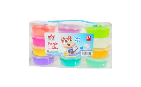 12pk Slime in Clear Box