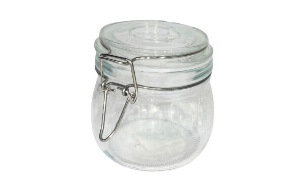 4" x 4" Glass Preserve Jar