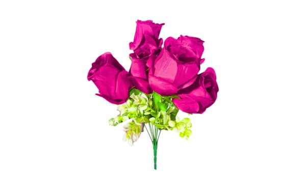 6 Stem Large Rose Buds - Image 5