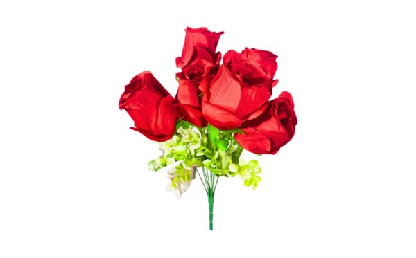 6 Stem Large Rose Buds