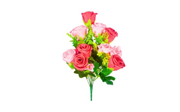 10 Head Rose Buds on 15" Stem