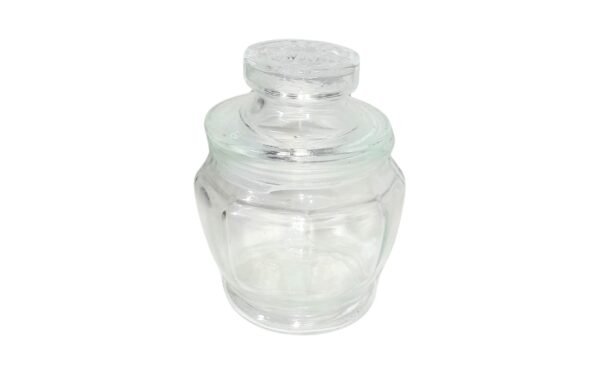 6cm x 9cm Hexagonal Glass Jar