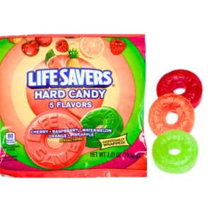 Five Asst Flavors Life Savers Hard Candy