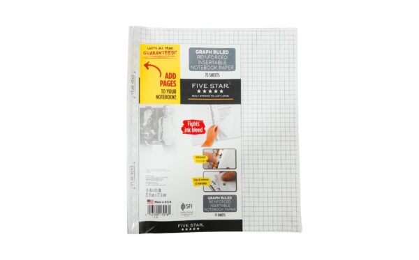 75ct Quad Ruled Filler Paper