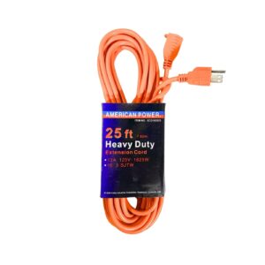 25ft 16/3 Outdoor Extension Cord 'American Power'