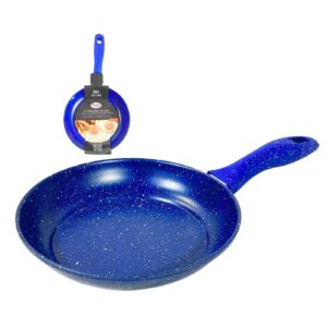 20cm Carbon Steel Marble Fry Pan w/ Soft Handle