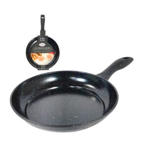 24cm Carbon Steel Marble Fry Pan w/ Soft Handle