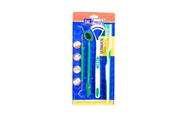4pc Plastic Dental Kit 'Dr. Fresh' - Image 2