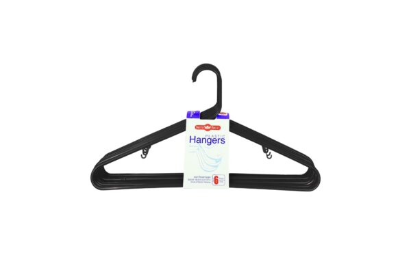 6pk Adult Tubular Plastic Hanger 'Imperial' - Image 3