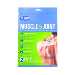 2pk Muscle & Joint Pain Relief Patch 'Coralite'