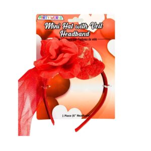 6" Headband w/ Hat & Lace