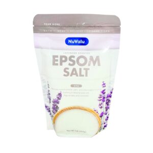 454g / 16oz Epsom Salt w/ Lavender 'Nuvalu'