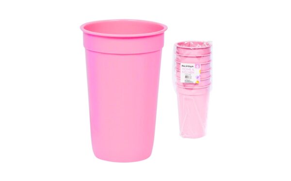6pc 8.4oz Plastic Tumbler 'Pac-it-Fresh'