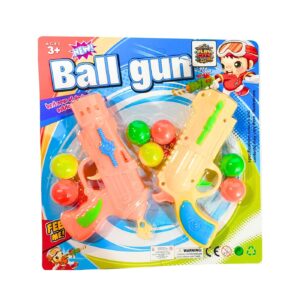2pc 6 1/4" Ball Gun Play Set