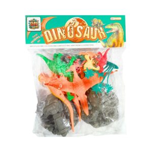 Dinosaur Play Set in Poly Bag
