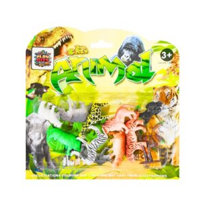 Farm Animal Figure Set on Card