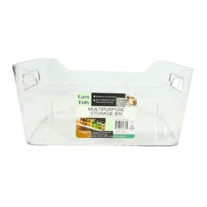 11.75" x 8" x 5.5" Transparent Storage Bin