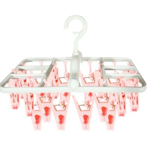 20 Pins Collapsible Plastic Clothes Dryer