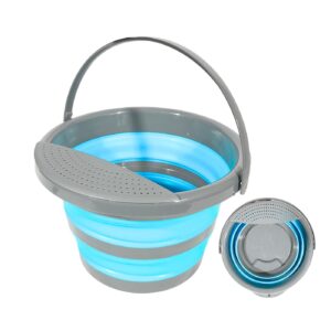 9.5" x 6.25" Plastic Collapsible Bucket