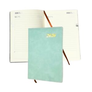 5.5" x 8.25" 2026 Solid Color Vinyl Covered Agenda