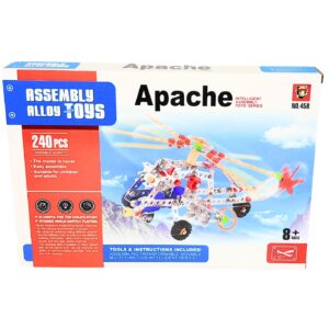 240pcs Assembly Alloy Toy 'Apache'