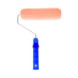 9" Blue Handle Paint Roller Frame w/ Sleeve