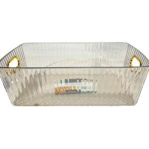 12.75" x 8" x 3.75" Transparent Storage Bin