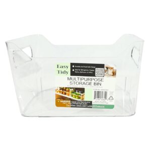 9" x 6.25" x 5.25" Transparent Storage Bin