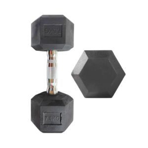 7.5kg Dumbbell w/ Rubber Coating